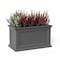 Mayne Fairfield 20 x 36 Rectangle Planter, Graphite Grey 5826-GRG - alternate 3